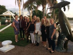 group photo wellbeing retreat